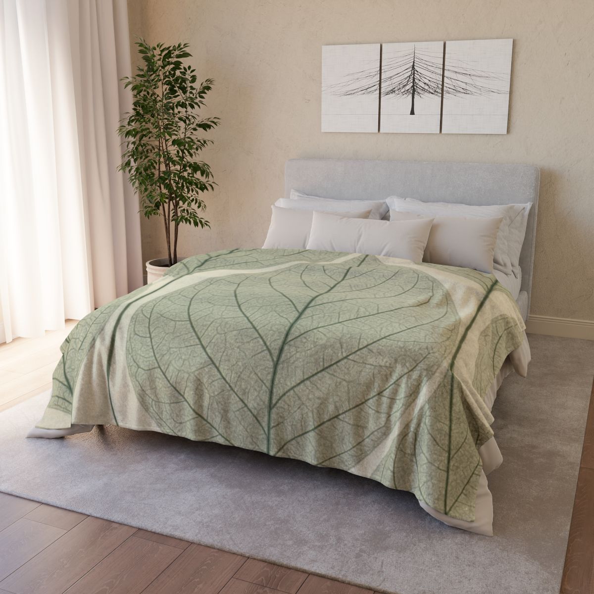 Vein Lace Overlay stylish throw blankets