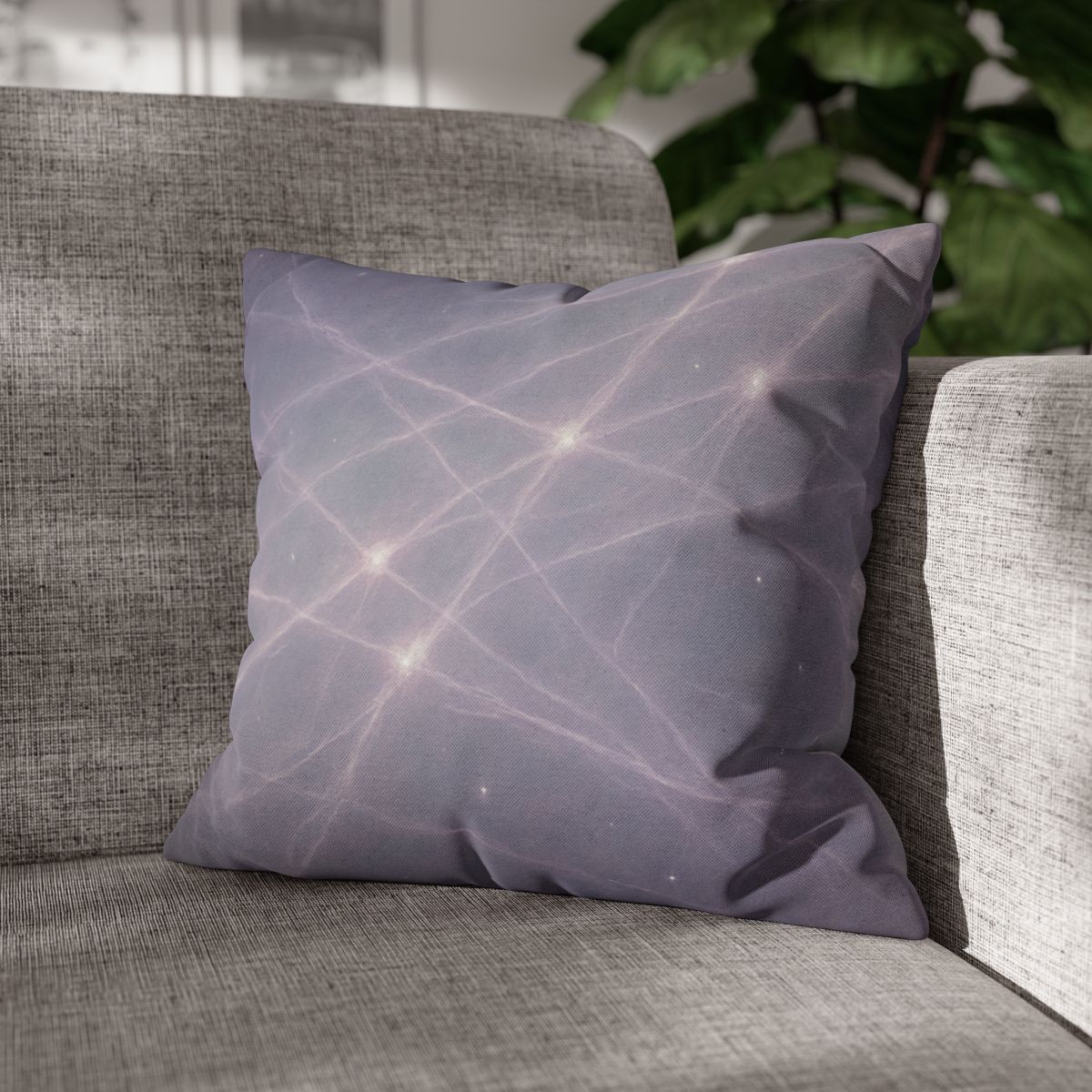 Celestial Web Filament custom pillow cases