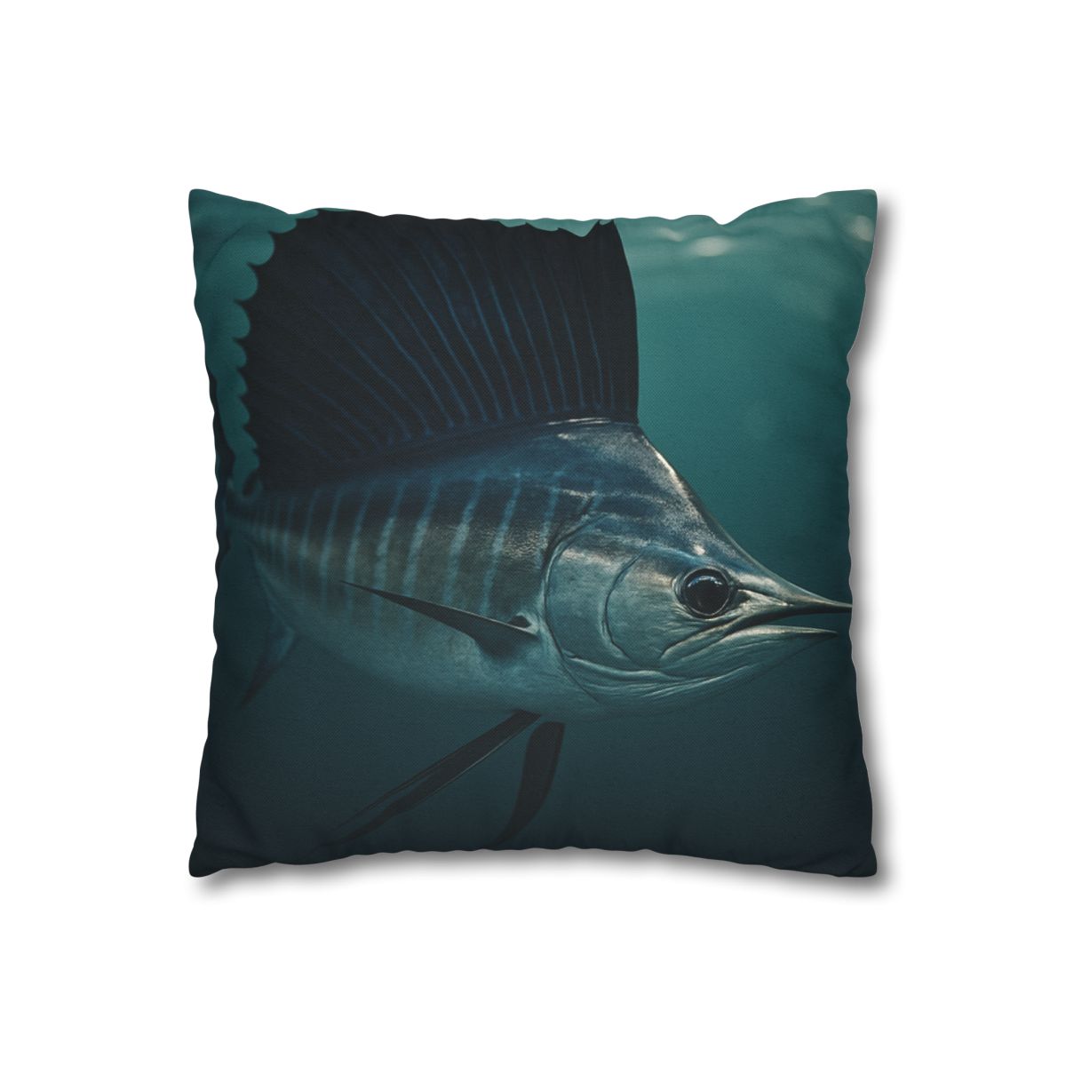 Velocity Ribbon Sailfish soft cotton pillow cases