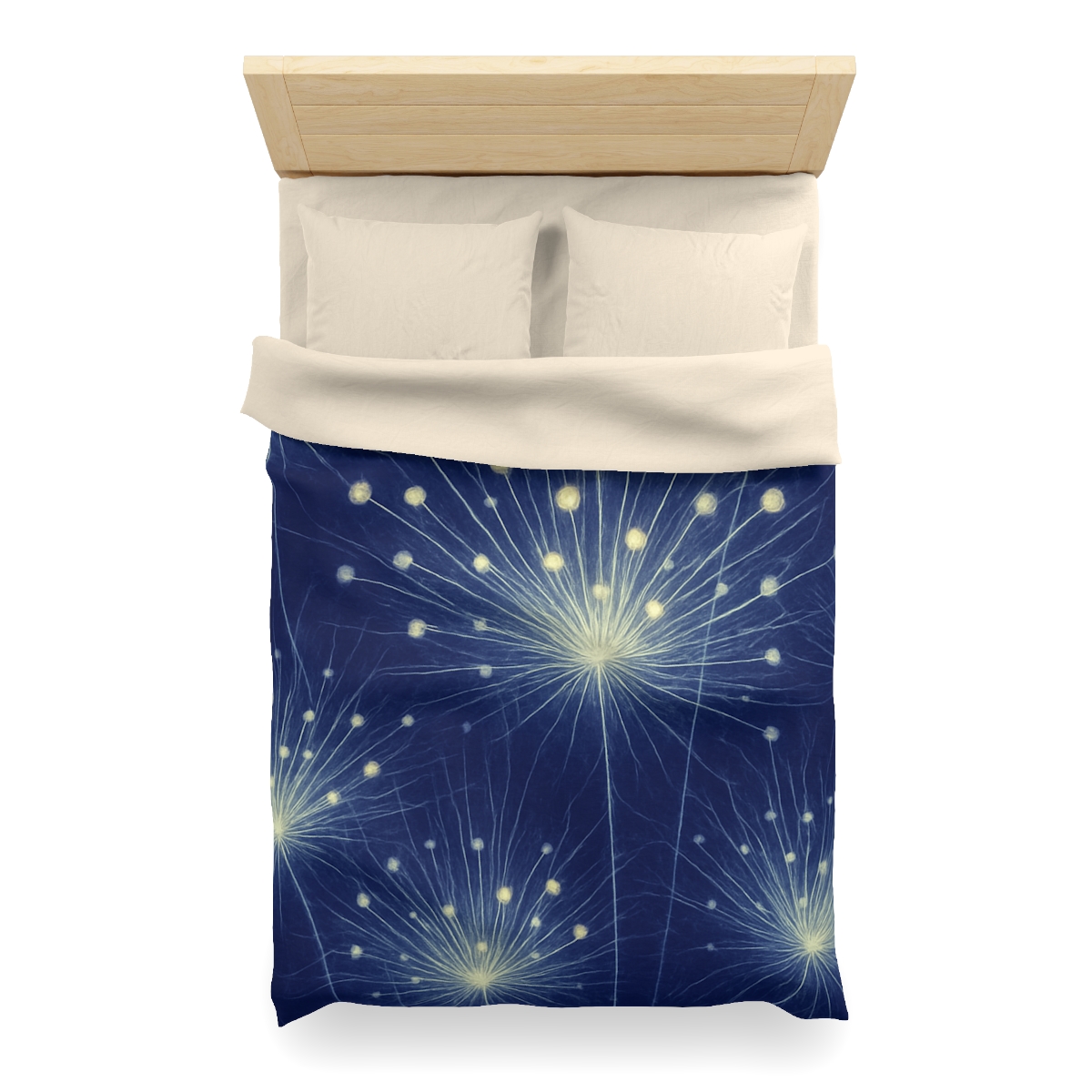 Stamen Burst Radiograph custom duvets