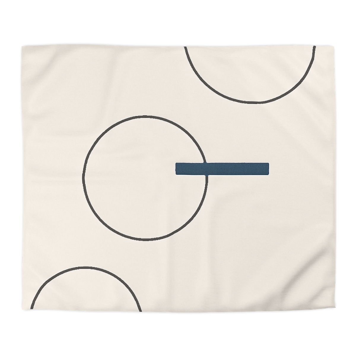 Orbit Gap Triptych custom duvets