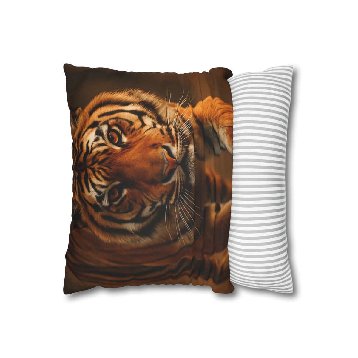 Dusk Herald Bengal Tiger designer print pillow cases