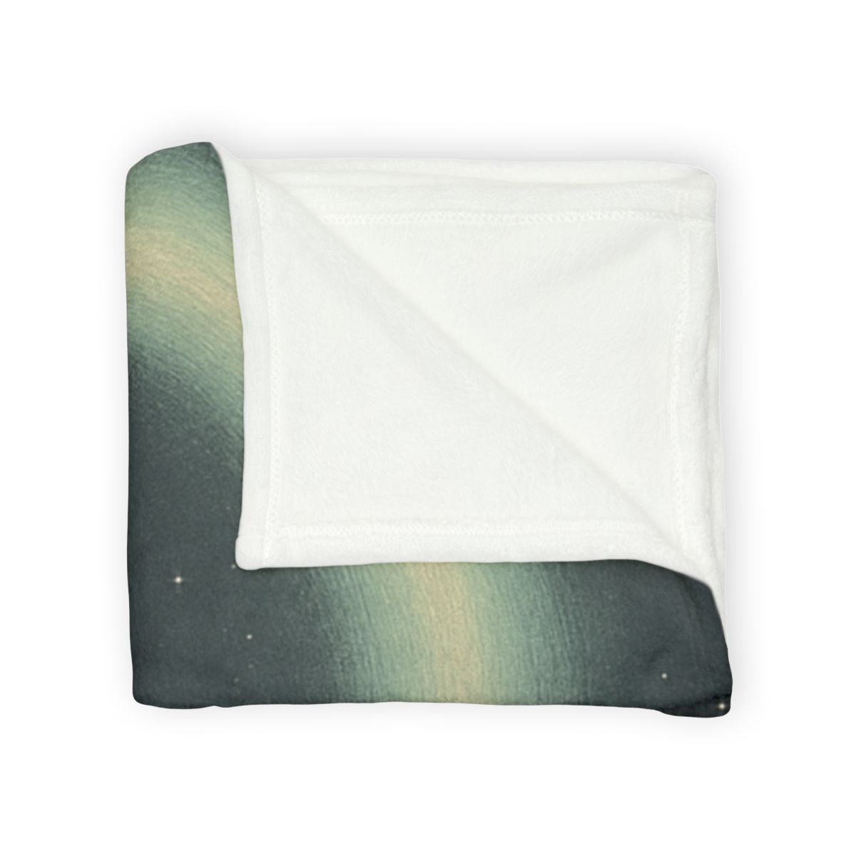 Aurora Dust Halo soft fleece blankets