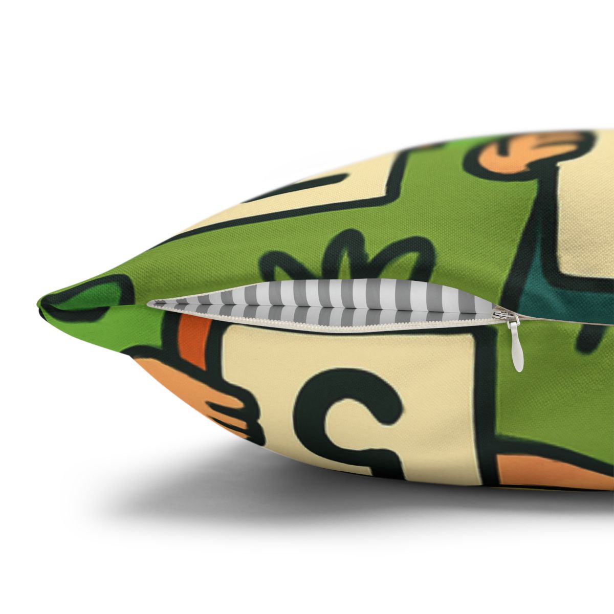 Jungle Math Monkey Market stylish decorative pillowcases