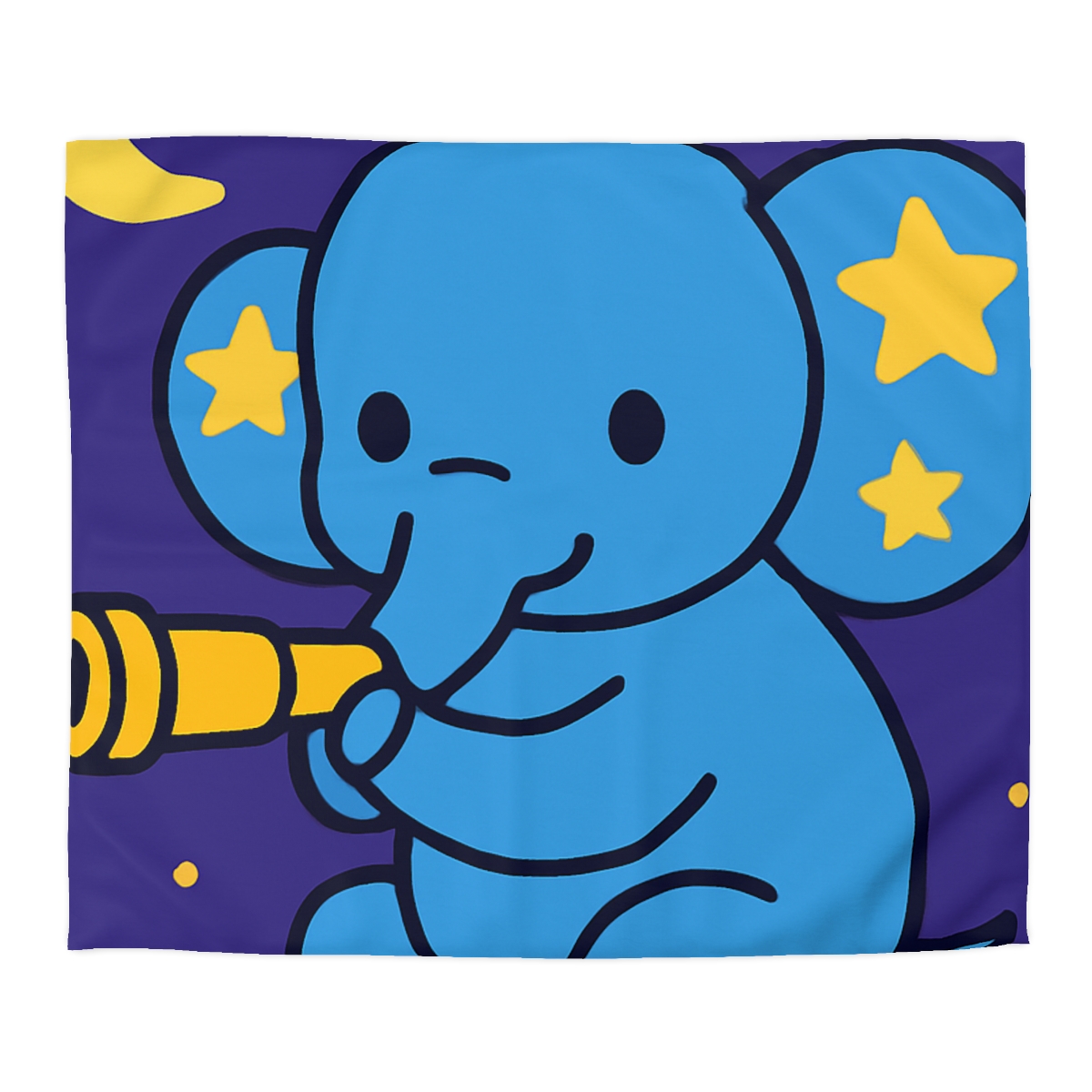 Starlight Safari Elephant personalized bedding duvets