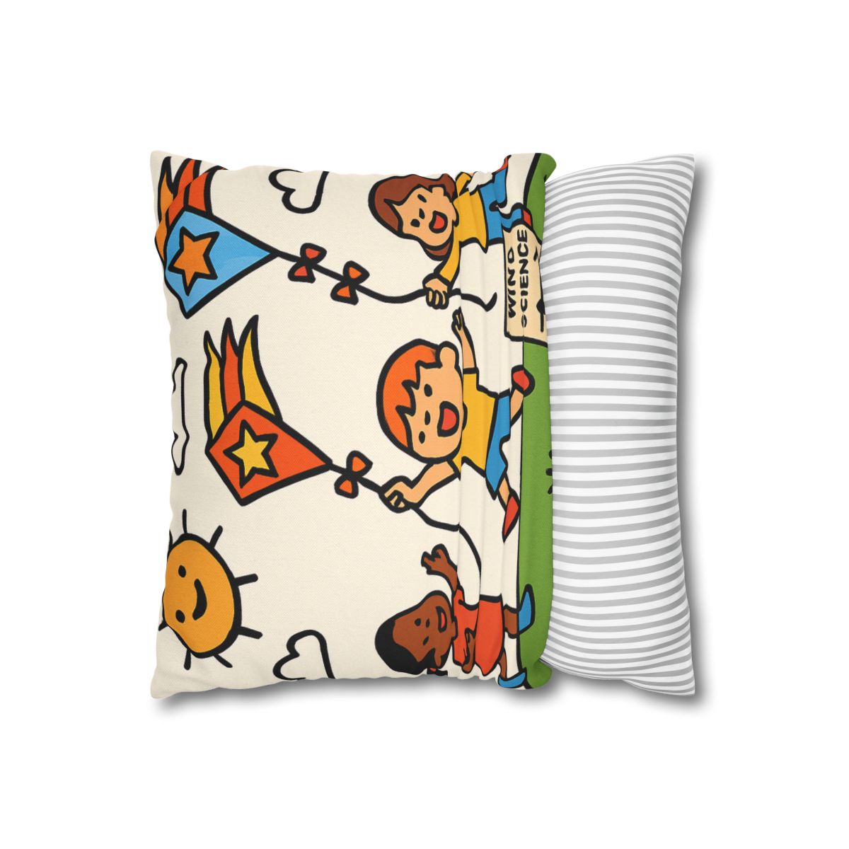 Comet Kite Parade On Cloud Hill soft cotton pillow cases