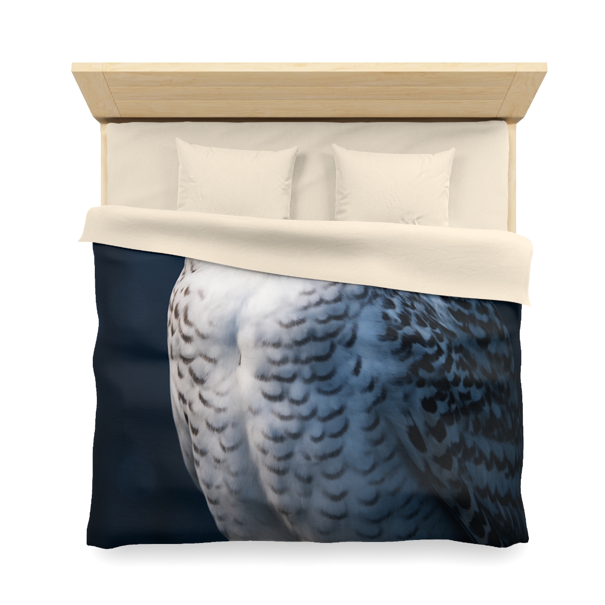 Midnight Watch Snowy Owl soft comforter duvets