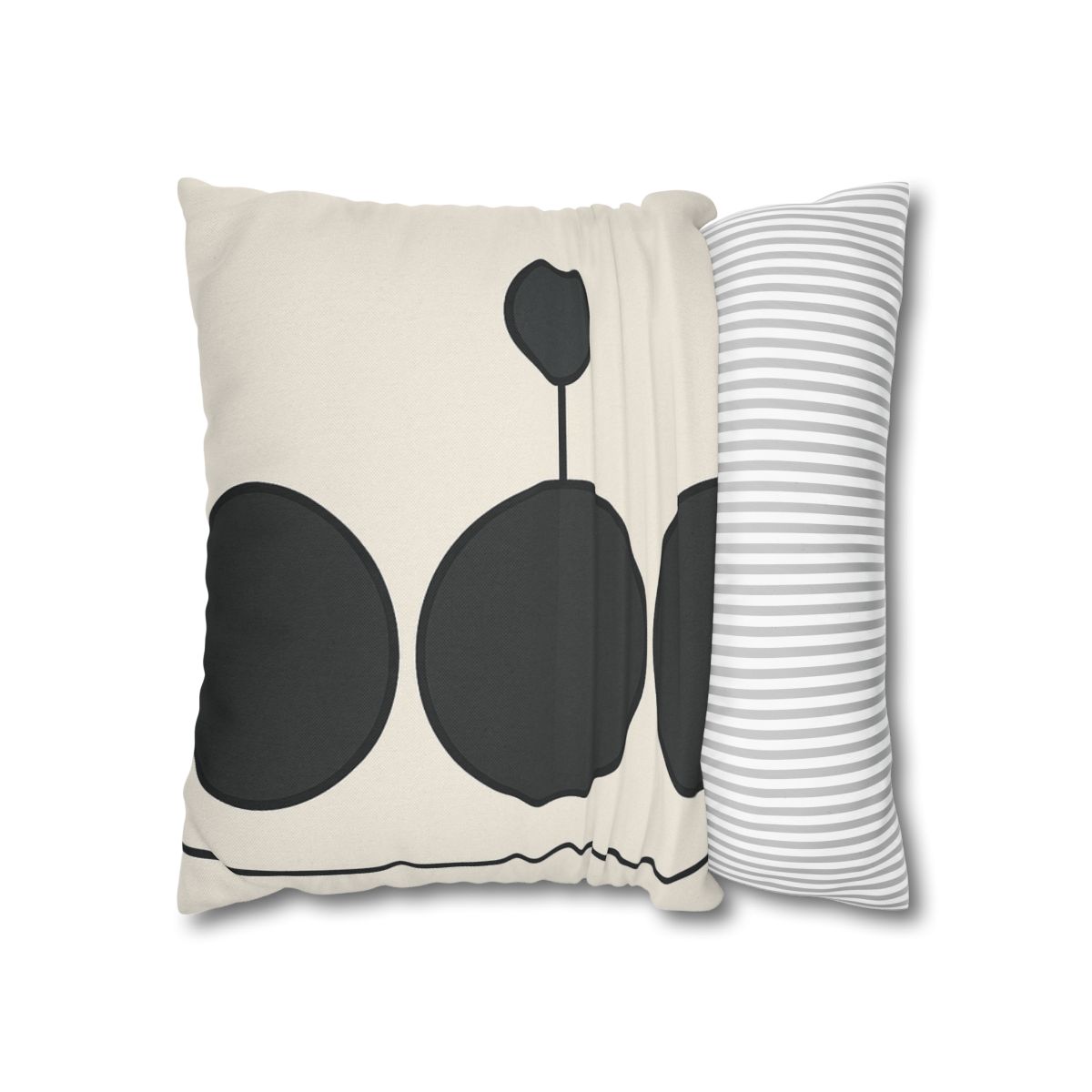 Staggered Trio With Guiding Line personalized pillow covers