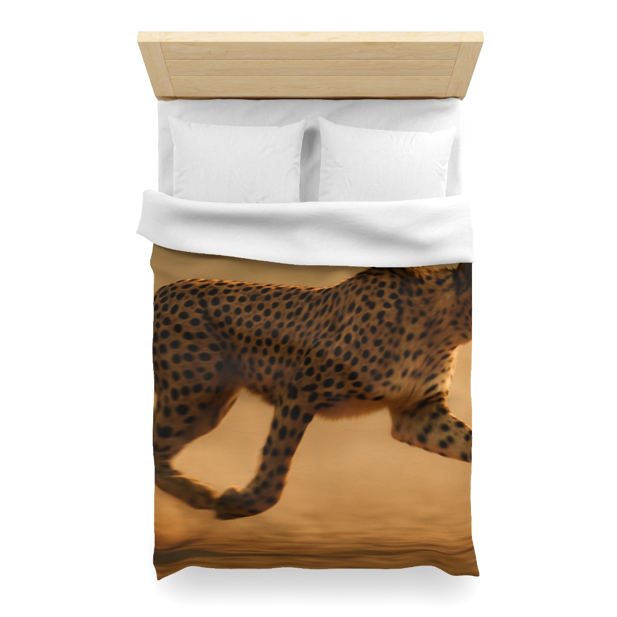 Horizon Sprint Cheetah soft comforter duvets