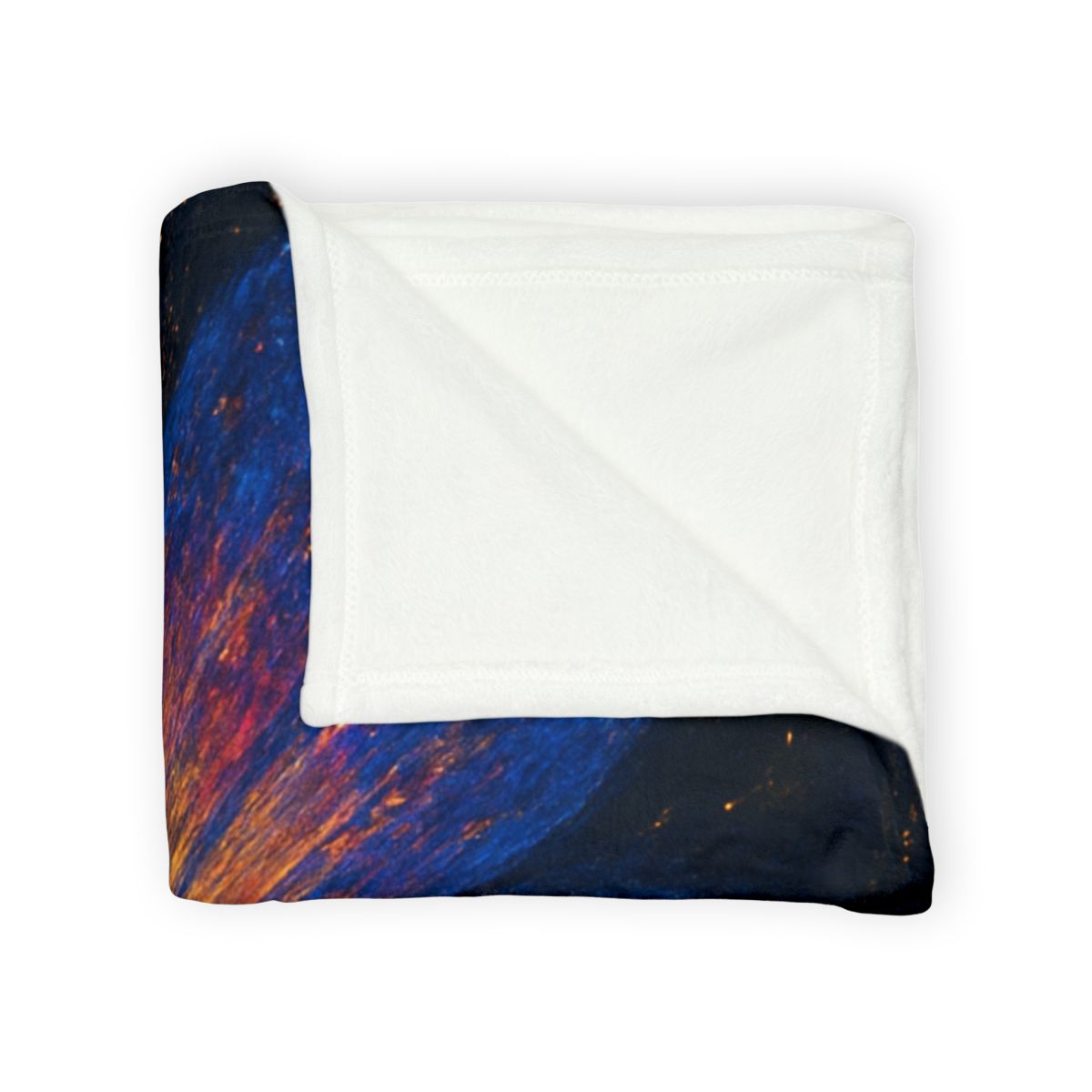 Prismatic Starforge Bloom designer printed blankets