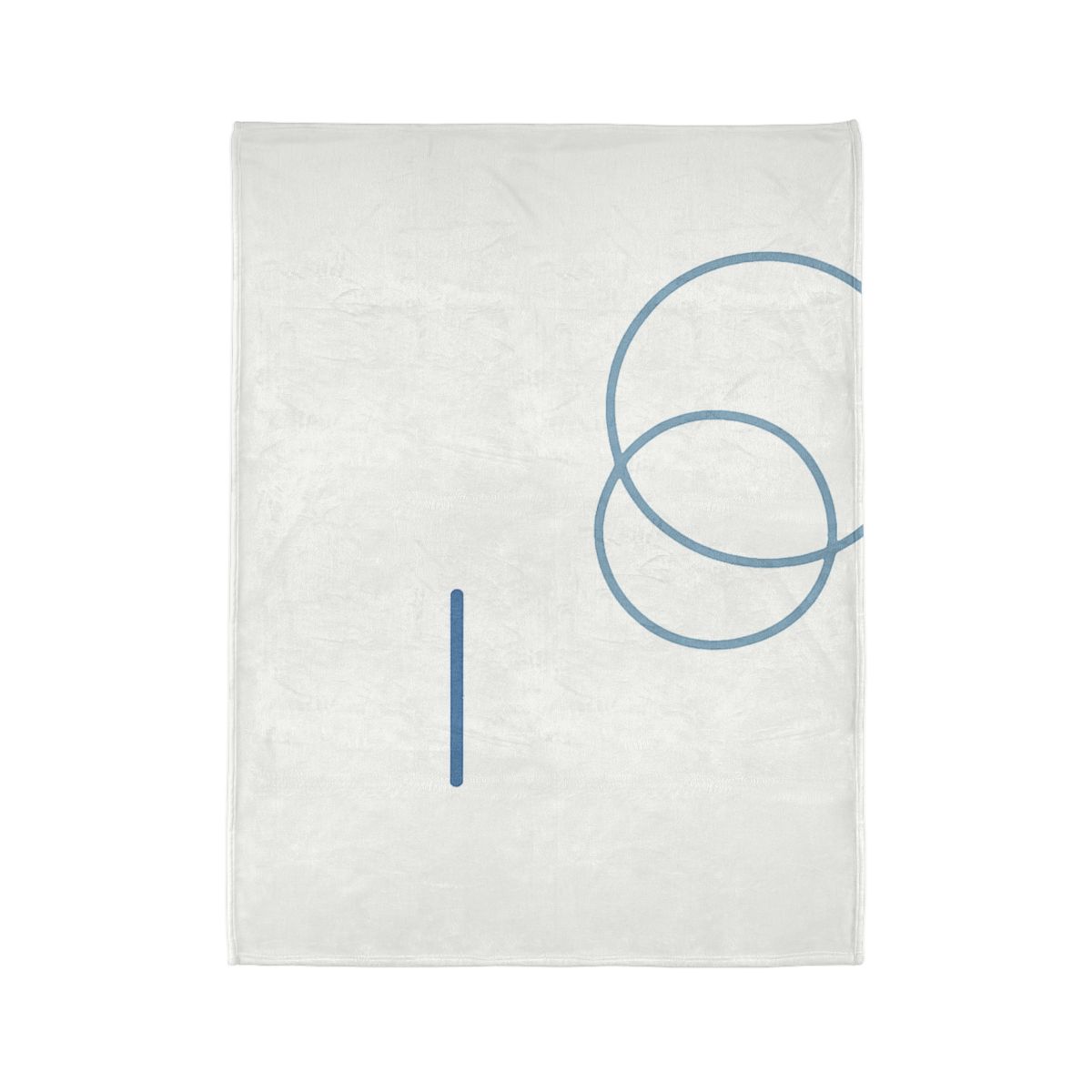 Offset Rings With Quiet Line trendy patterned blankets