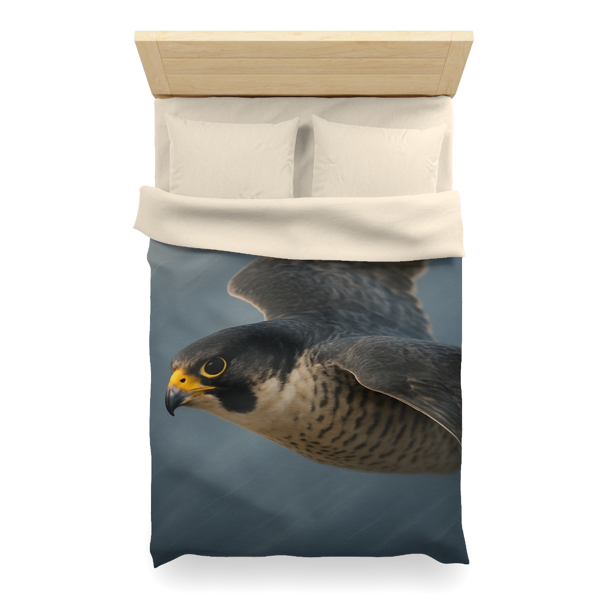 Comet Dive Peregrine Falcon soft comforter duvets