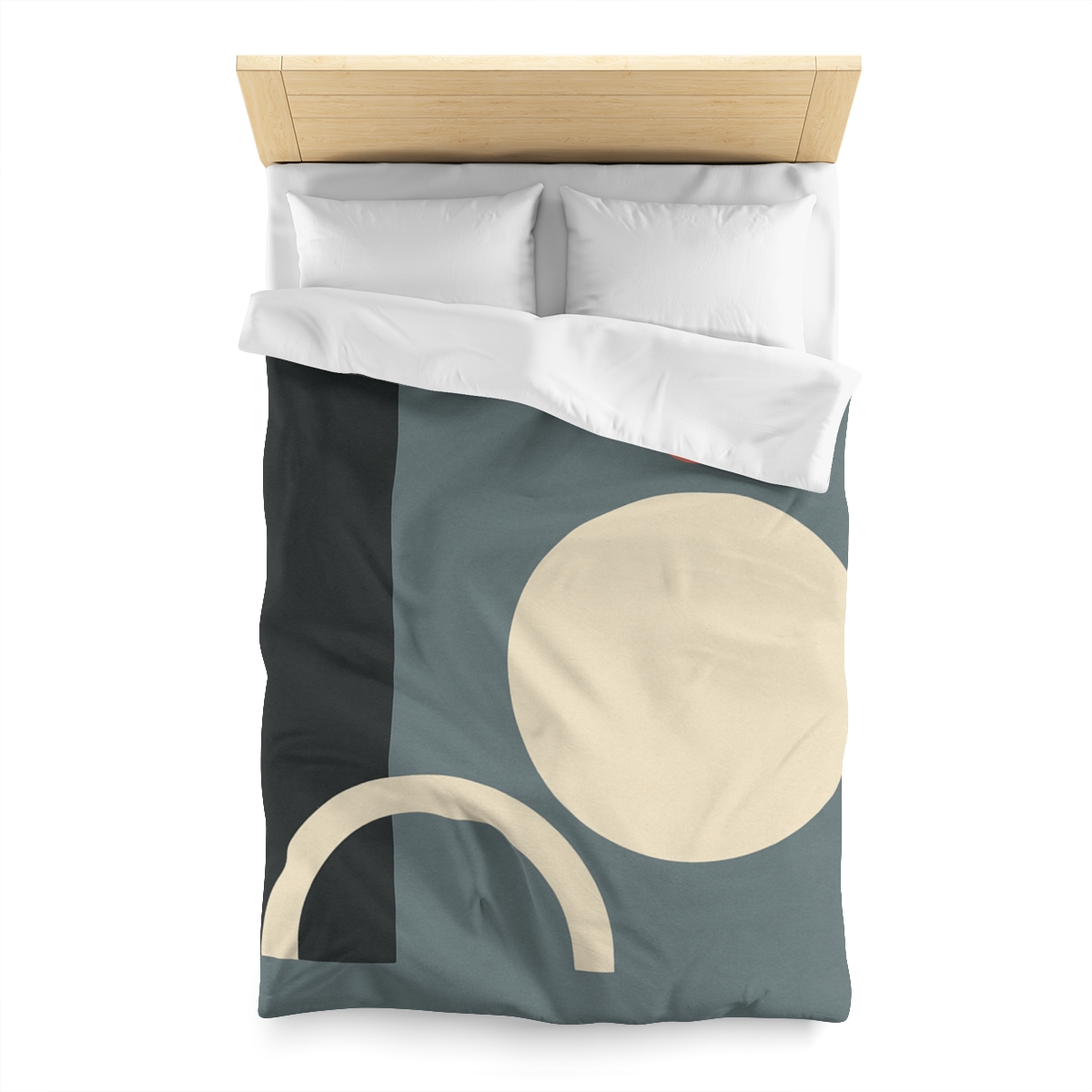 Quiet Triad With Offset Arc stylish duvet covers
