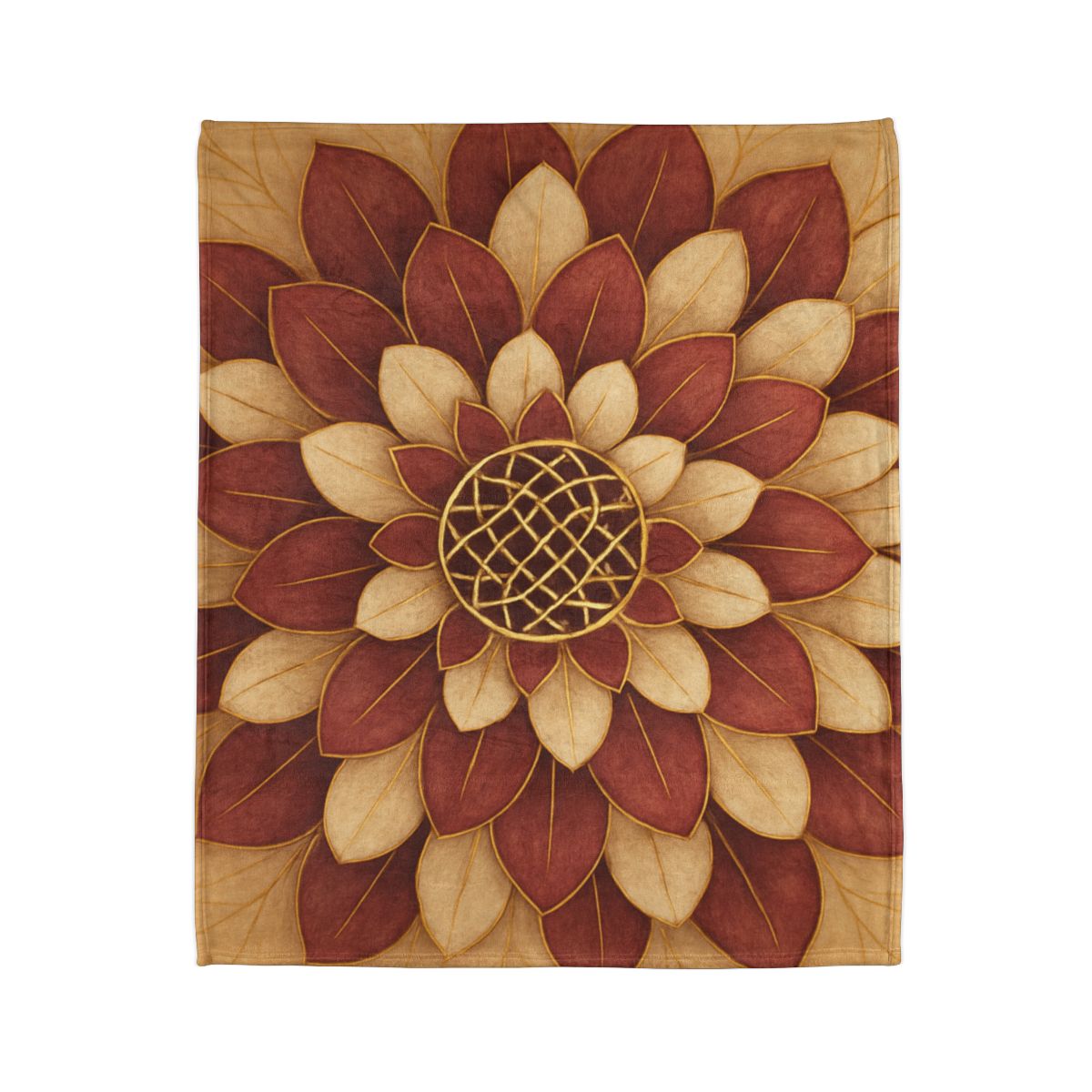 Petal Orbit Lattice warm winter blankets
