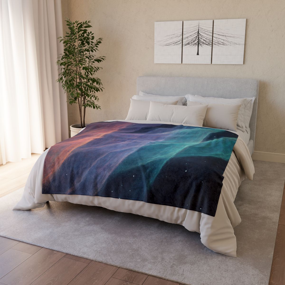 Nebular Prism Veil custom blankets