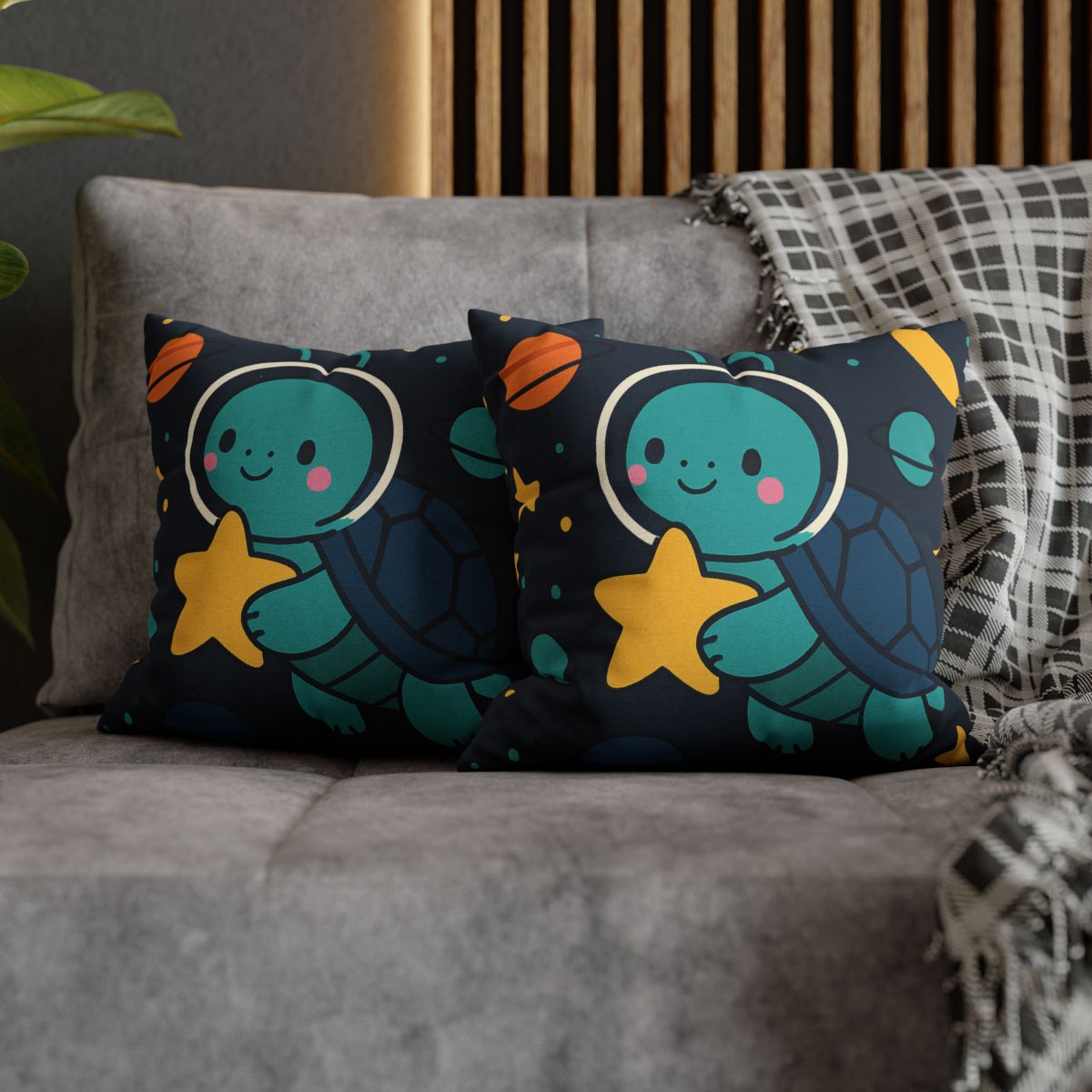 Starlight Space Turtle stylish decorative pillowcases