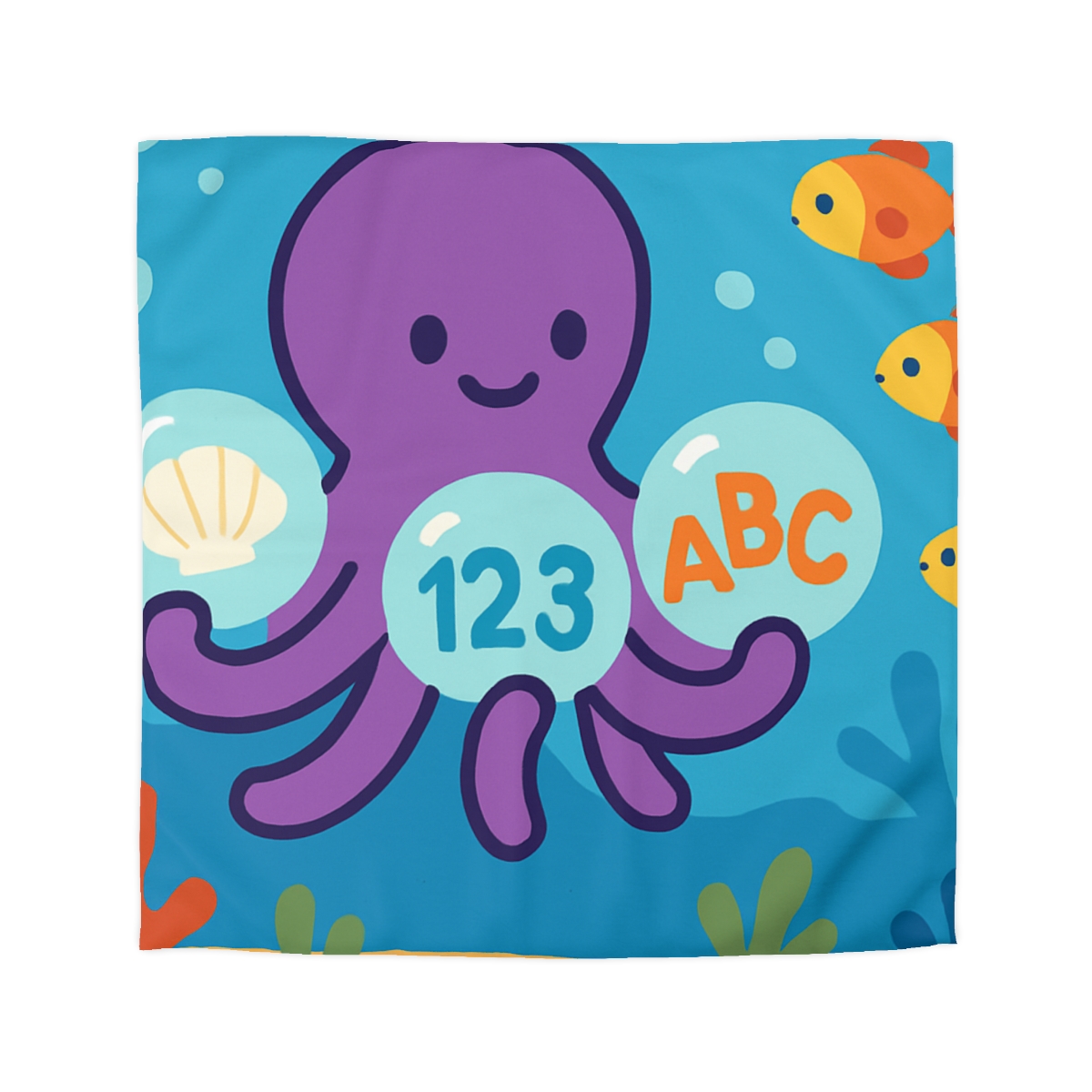 Octopus Library Of Bubble Books warm winter duvets