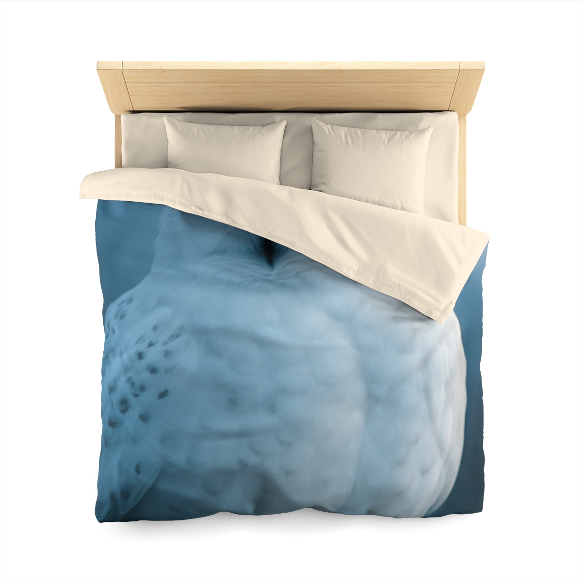 Twilight Watcher Snowy Owl stylish duvet covers