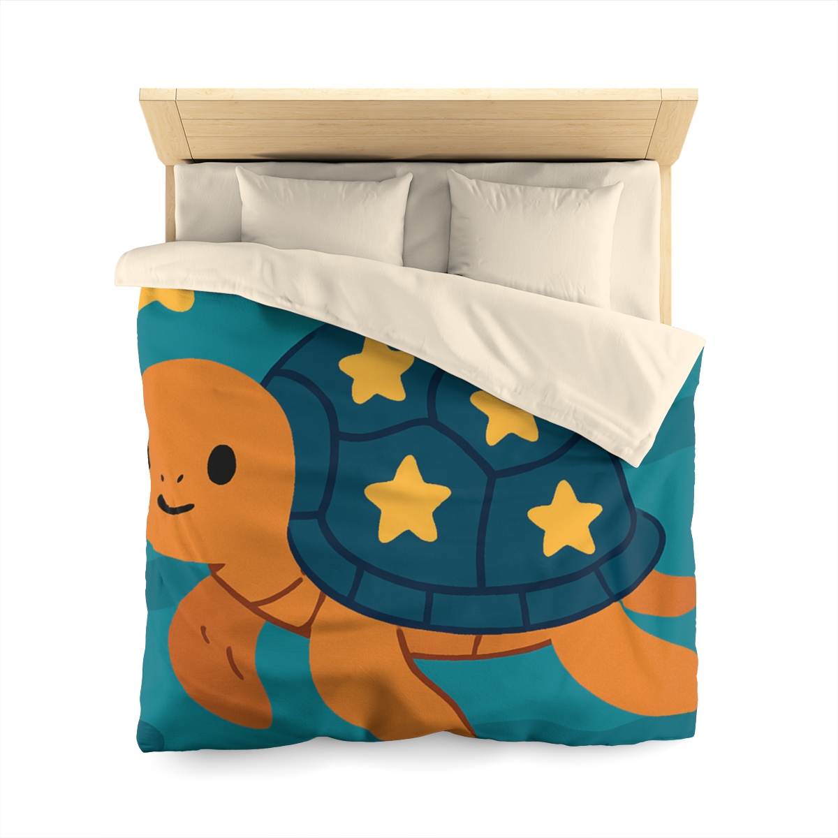 Starlight Sea Turtle Voyage stylish duvet covers
