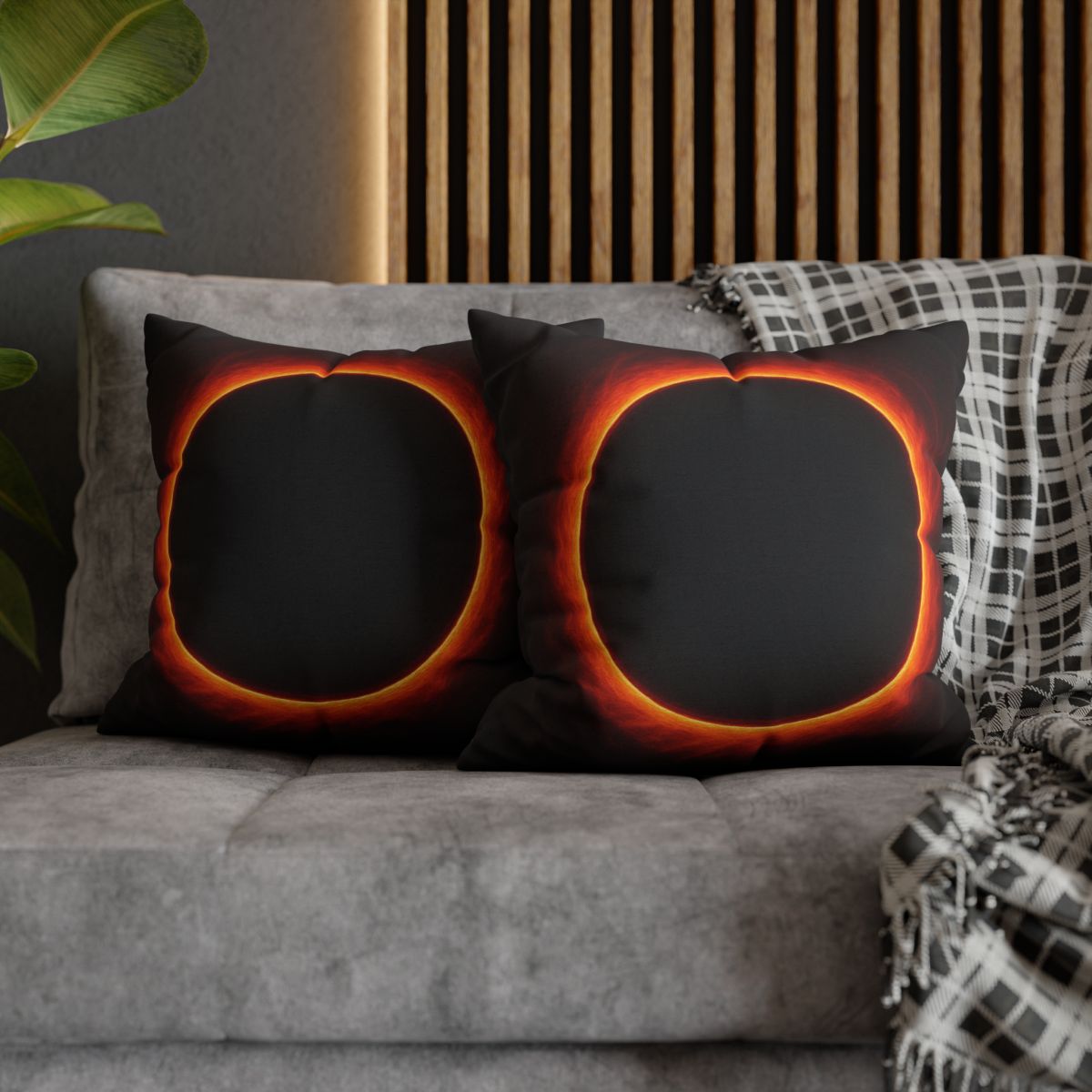 Dark Horizon Singularity comfortable bedding pillow covers