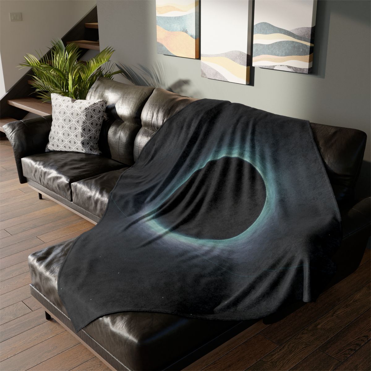 Event Horizon Ink Bloom unique gift blanketscustom blankets