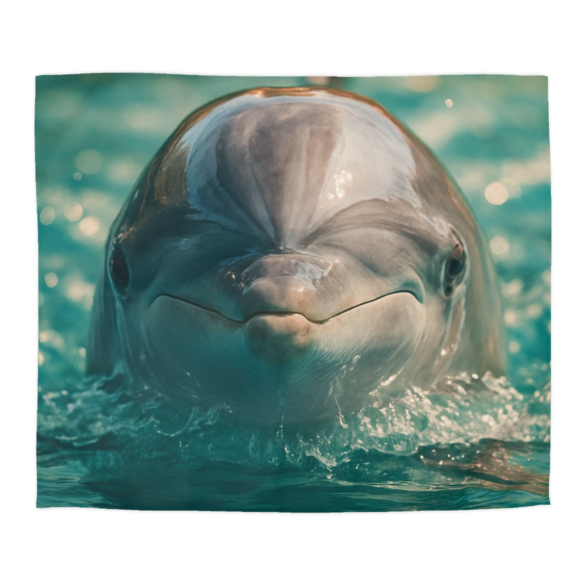 Coral Realm Dolphin soft comforter duvets