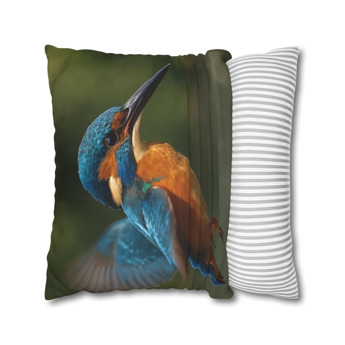 Kingfisher Sapphire Dive unique gift pillow cases