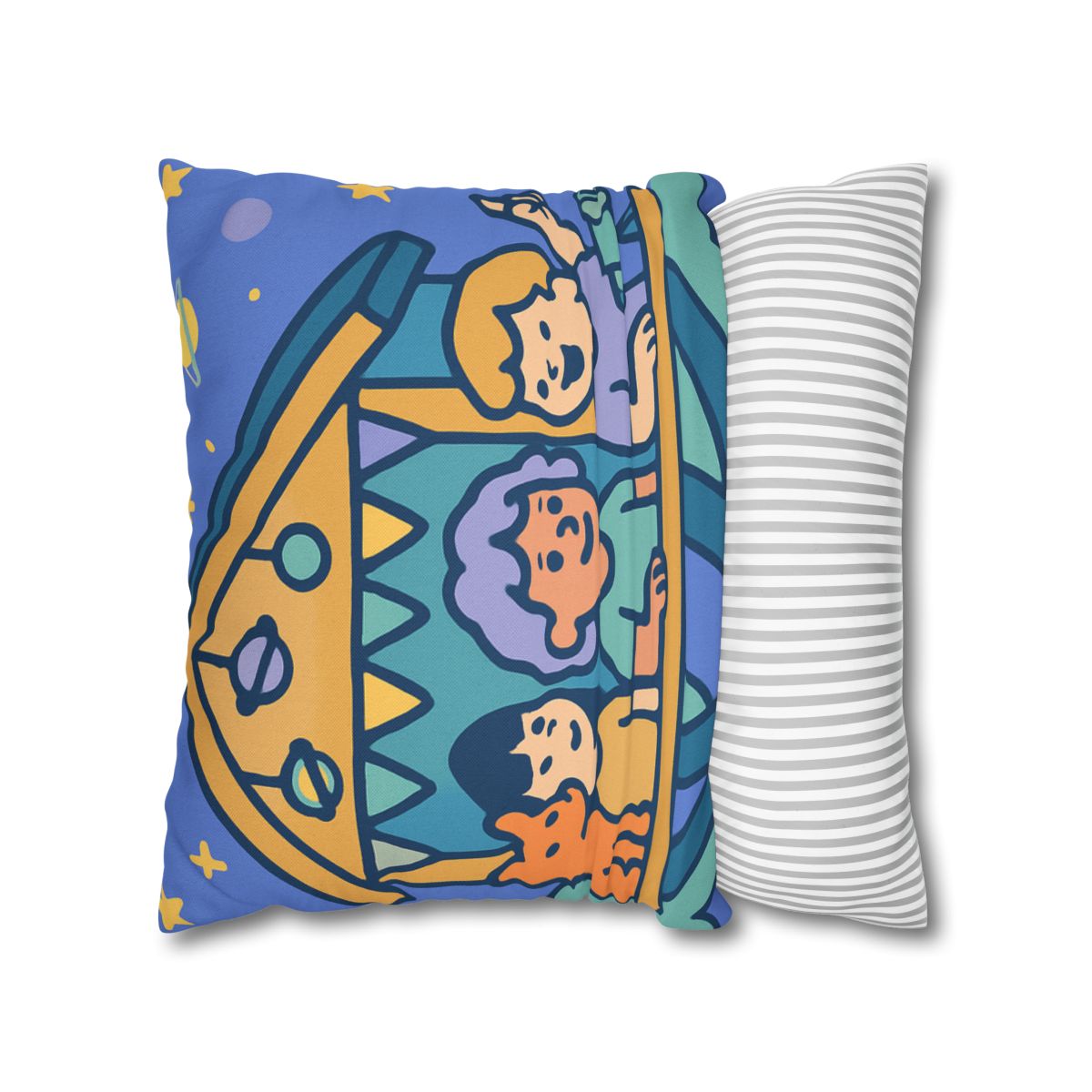 Galaxy Treehouse Explorers soft cotton pillow cases
