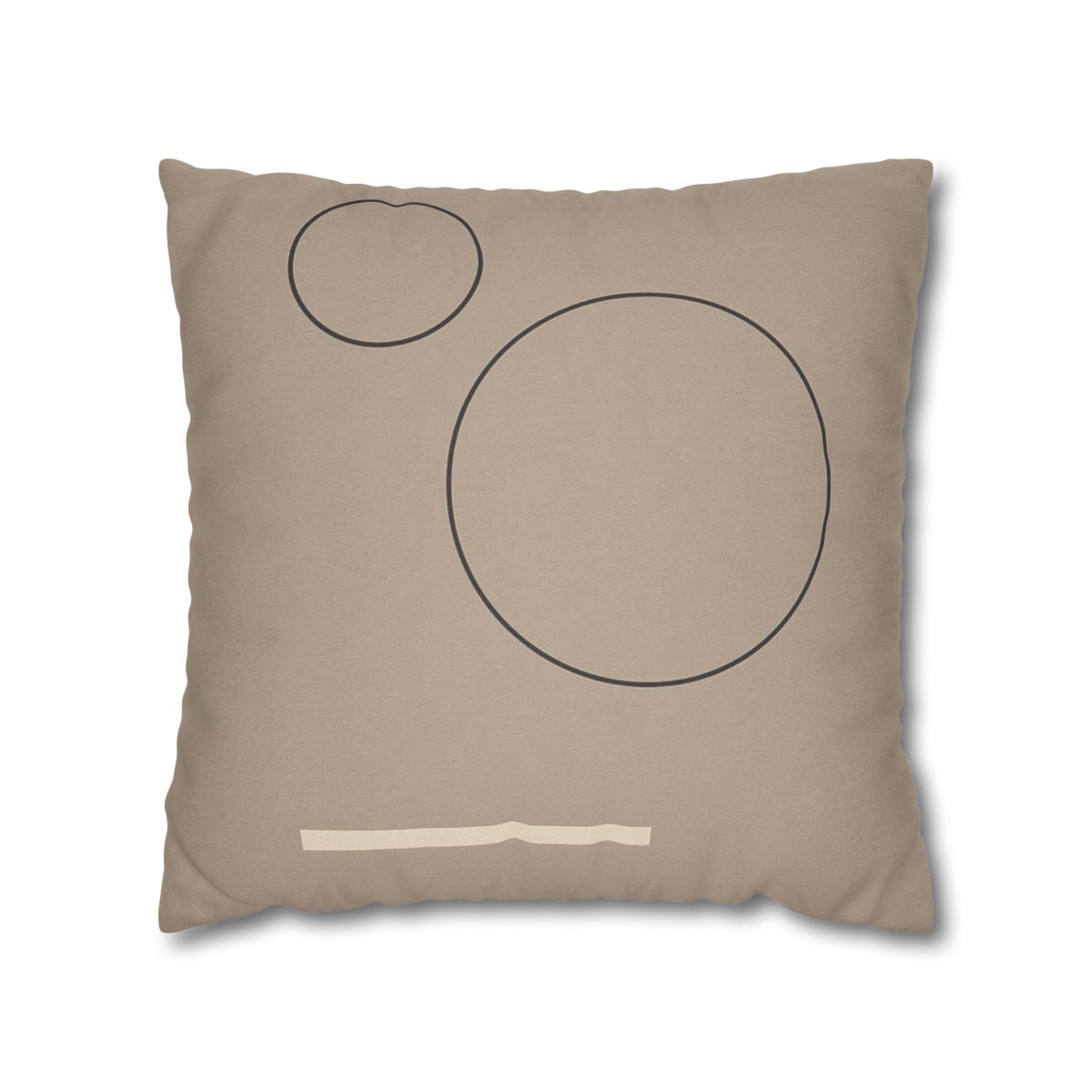 Floating Ring Alignment personalized pillow covers
