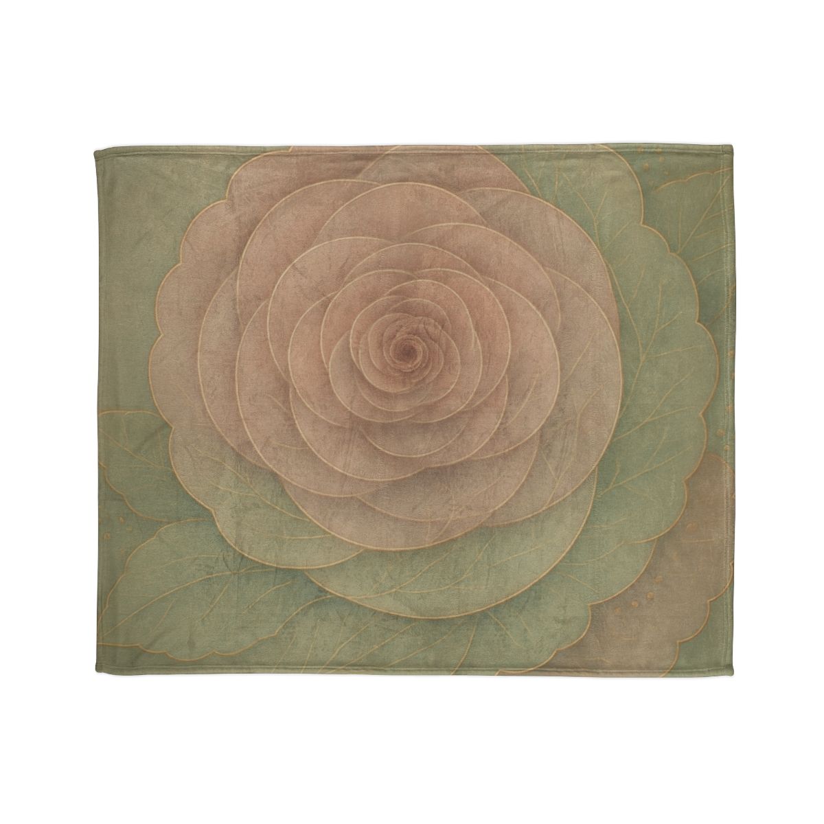 Petal Coil Tapestry stylish throw blankets