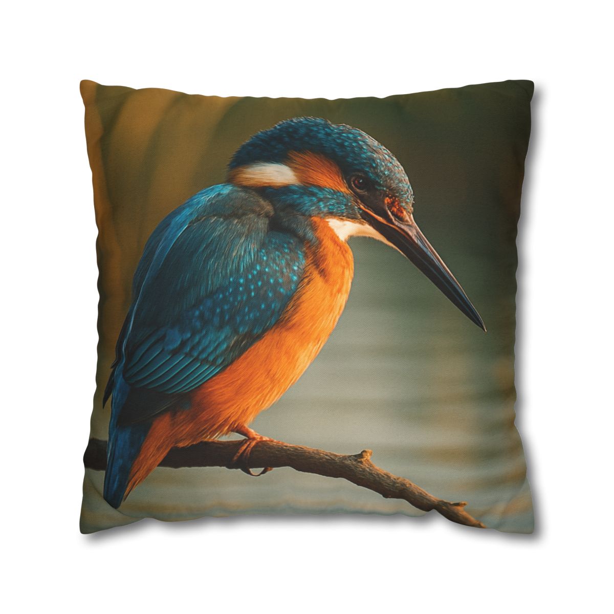Aurora Splash Common Kingfisher comfortable bedding pillow covers