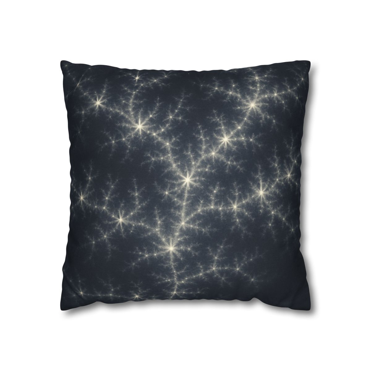 Starlit Fractal Cluster Drift stylish decorative pillowcases