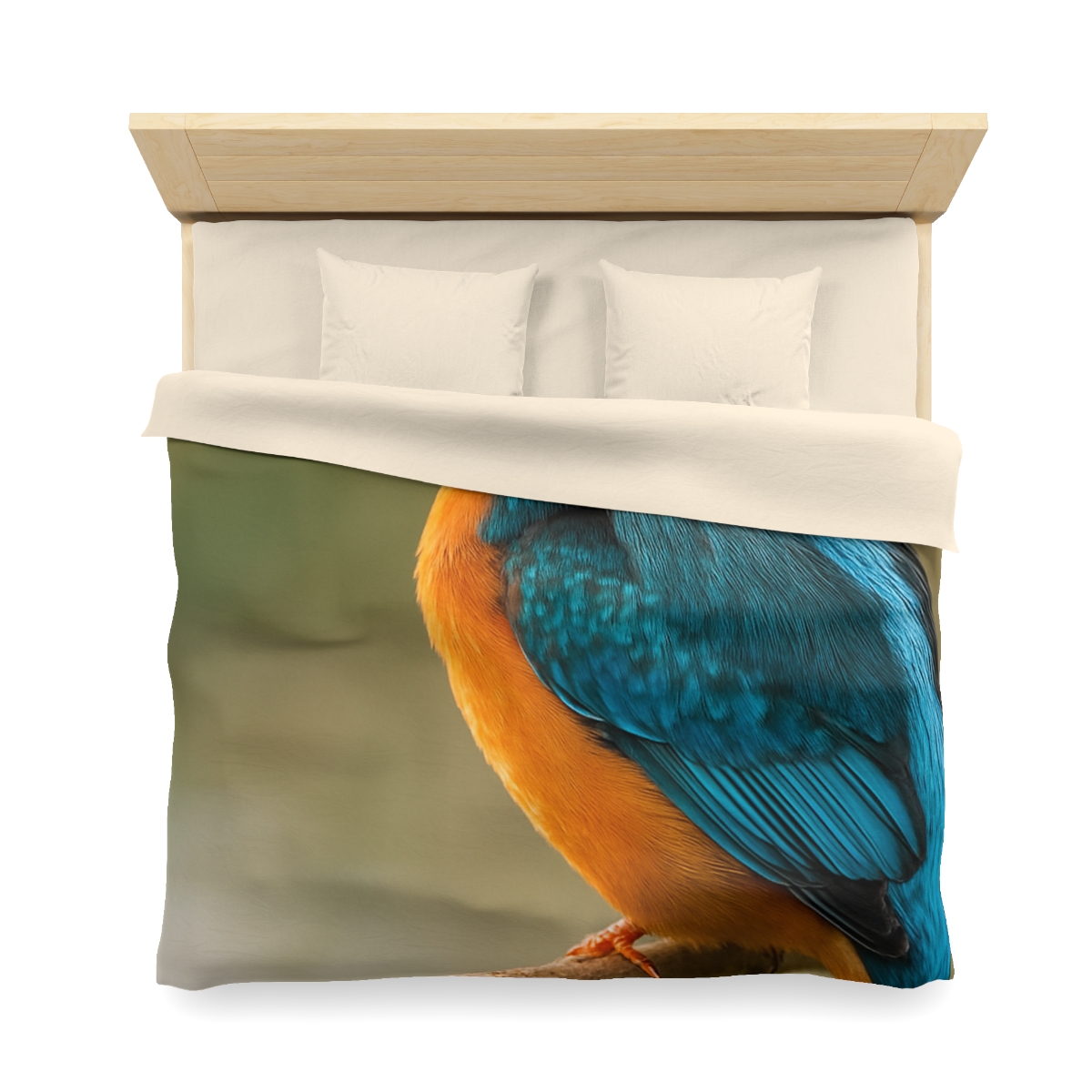 Sapphire Bolt Kingfisher trendy bedroom duvets