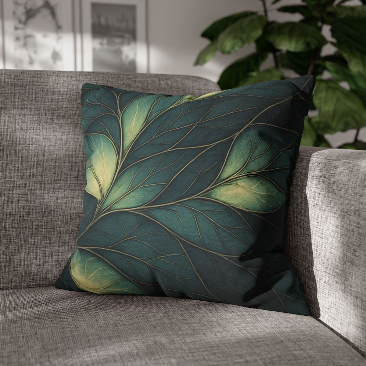 Vein Lattice Aurora Bloom custom pillow cases