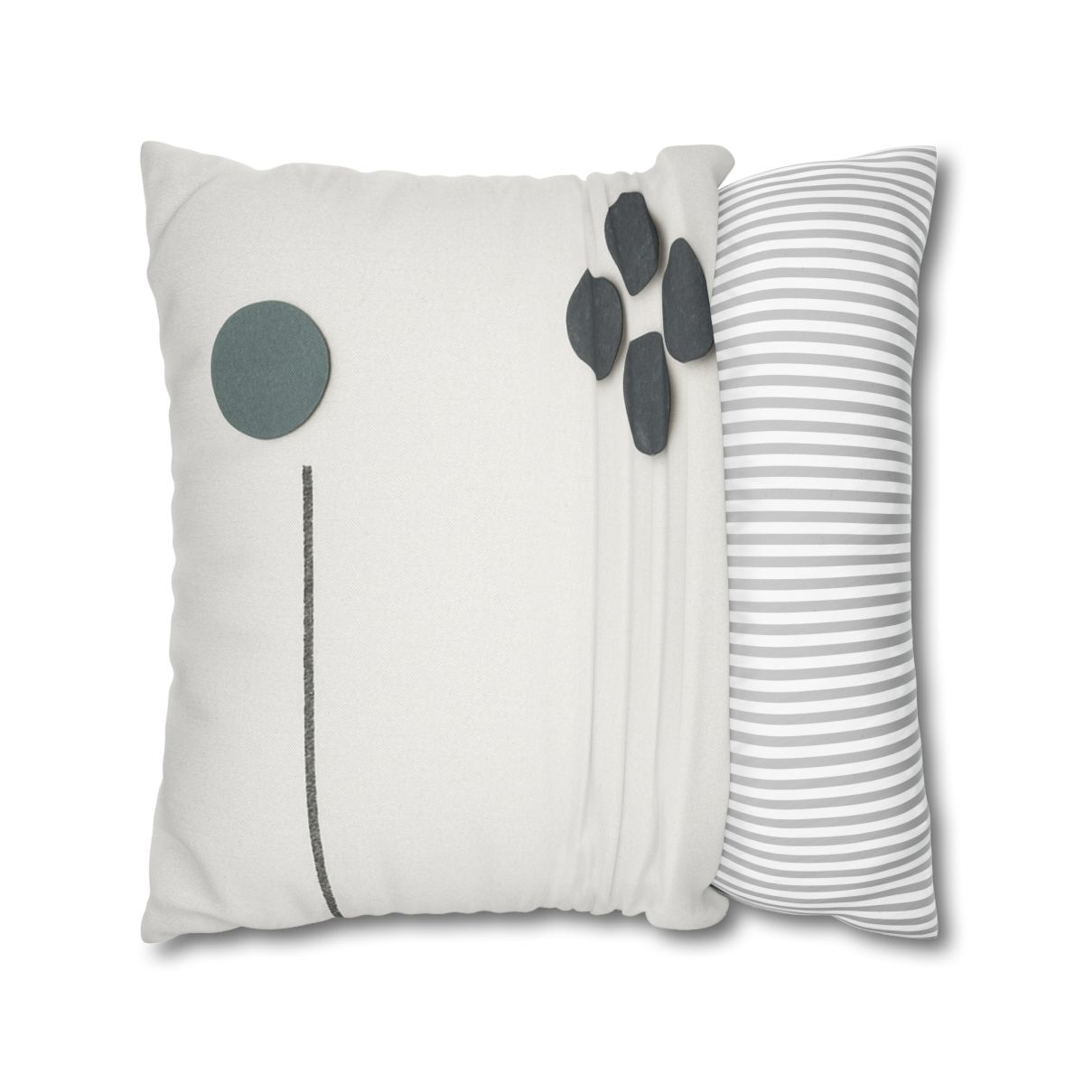 Clustered Dots With Broken Line trendy patterned pillow cases