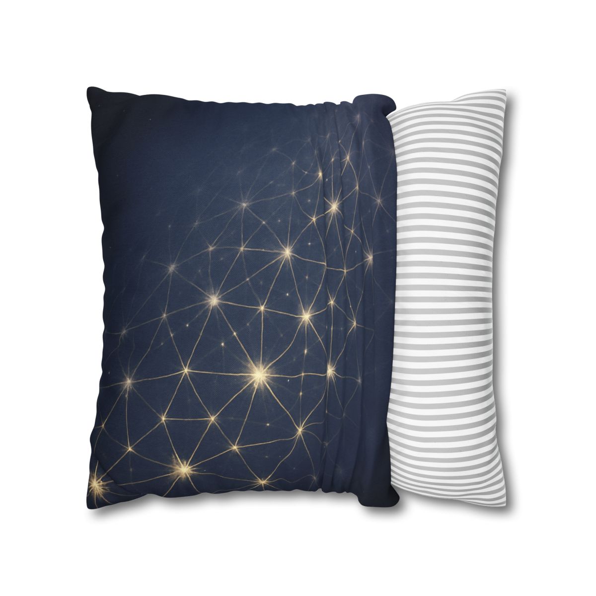 Stellar Lattice Bloom soft cotton pillow cases