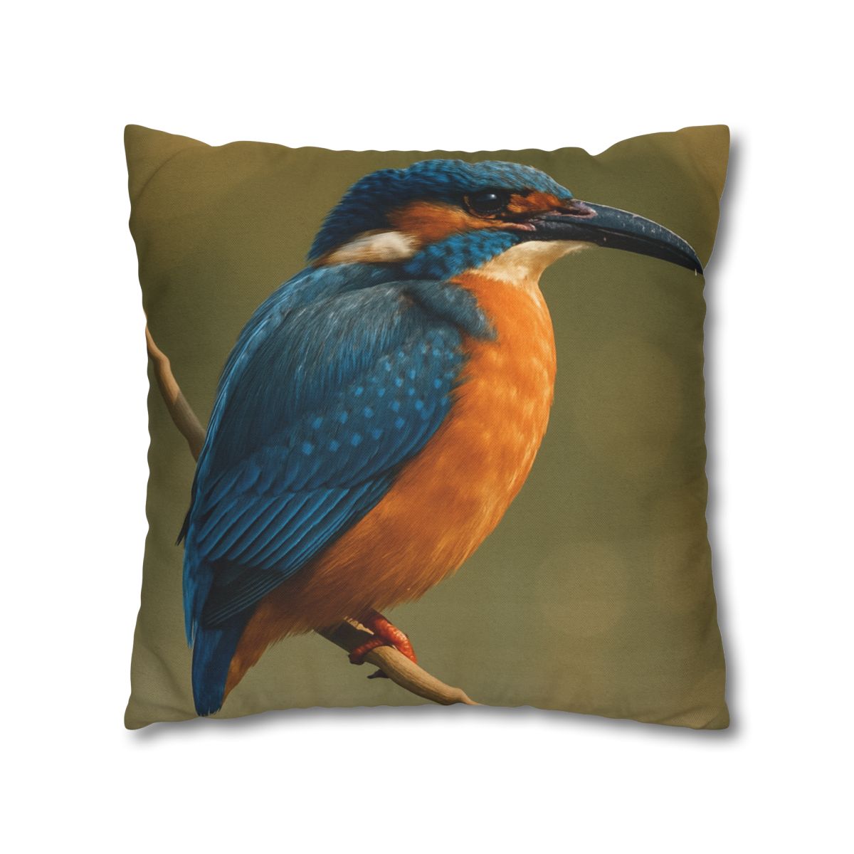 Dawn Drift Kingfisher personalized pillow covers