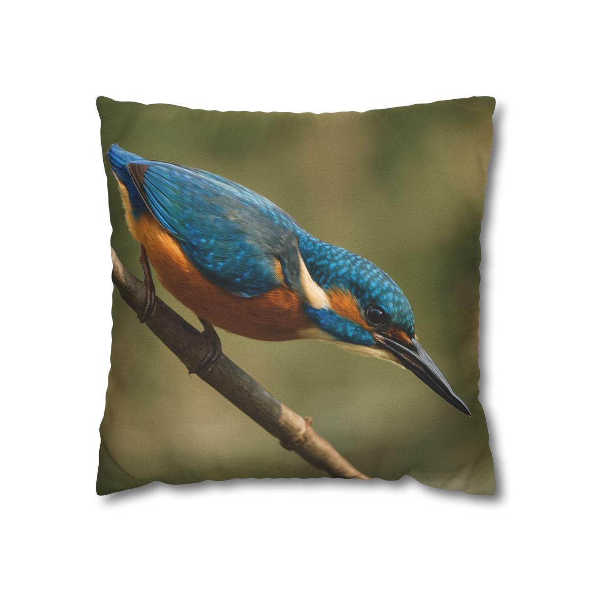 Kingfisher Sapphire Dive stylish decorative pillowcases