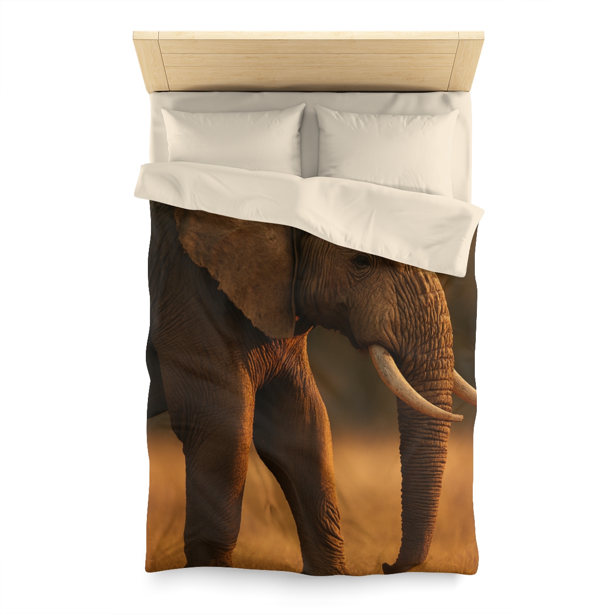 Savannah Sentinel Elephant warm winter duvets