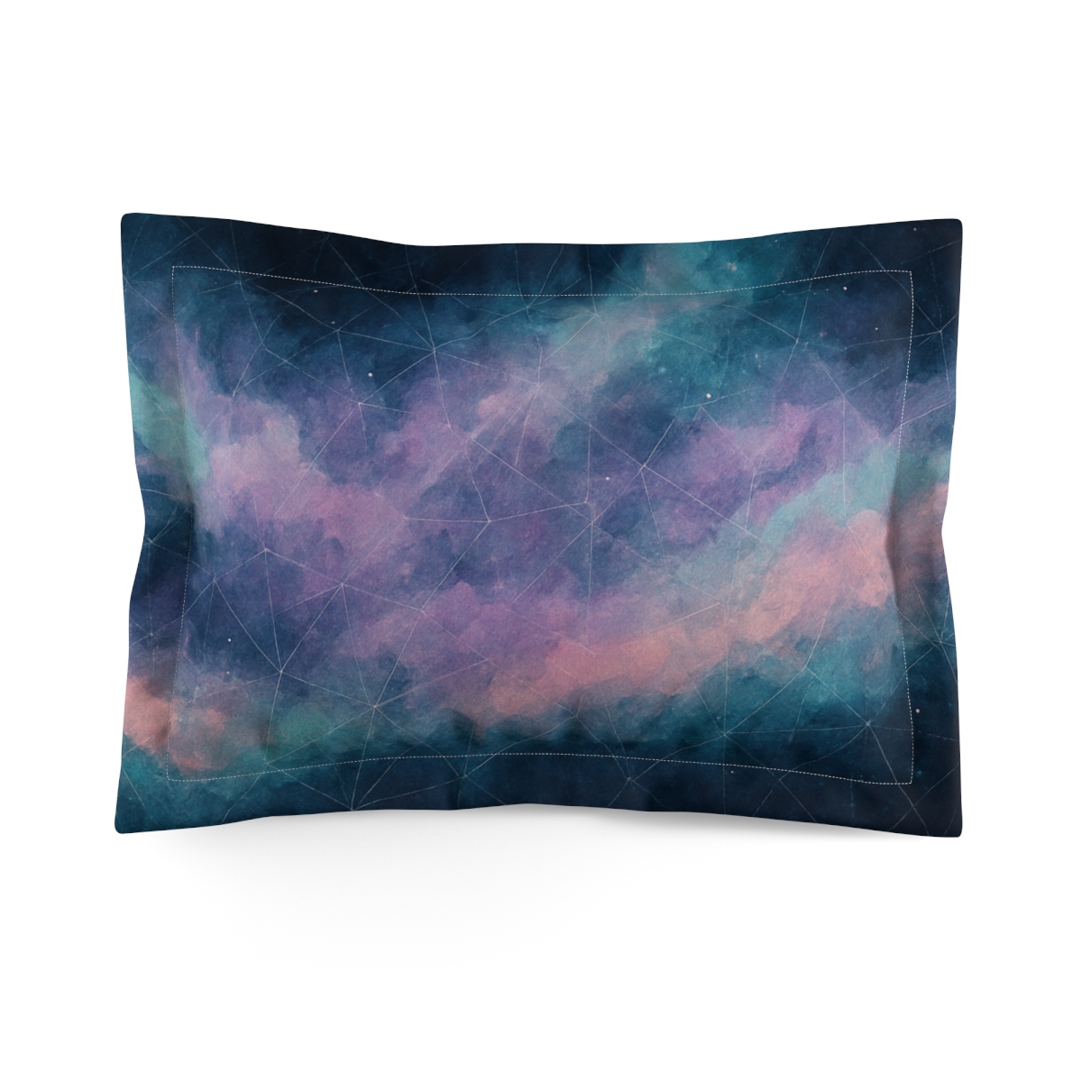Prismatic Dust Lattice Drift trendy accent pillows
