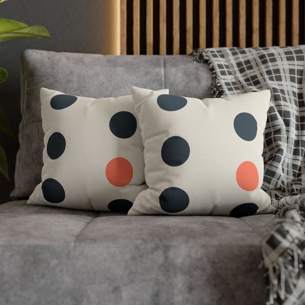 Clustered Dots With Open Lane comfortable bedding pillow covers