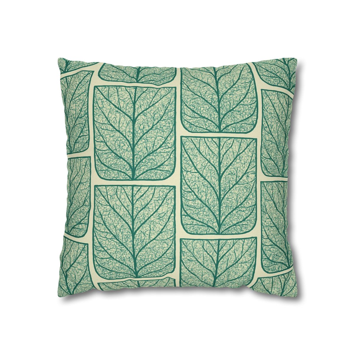 Leaf Vein Lace Grid comfortable bedding pillow covers