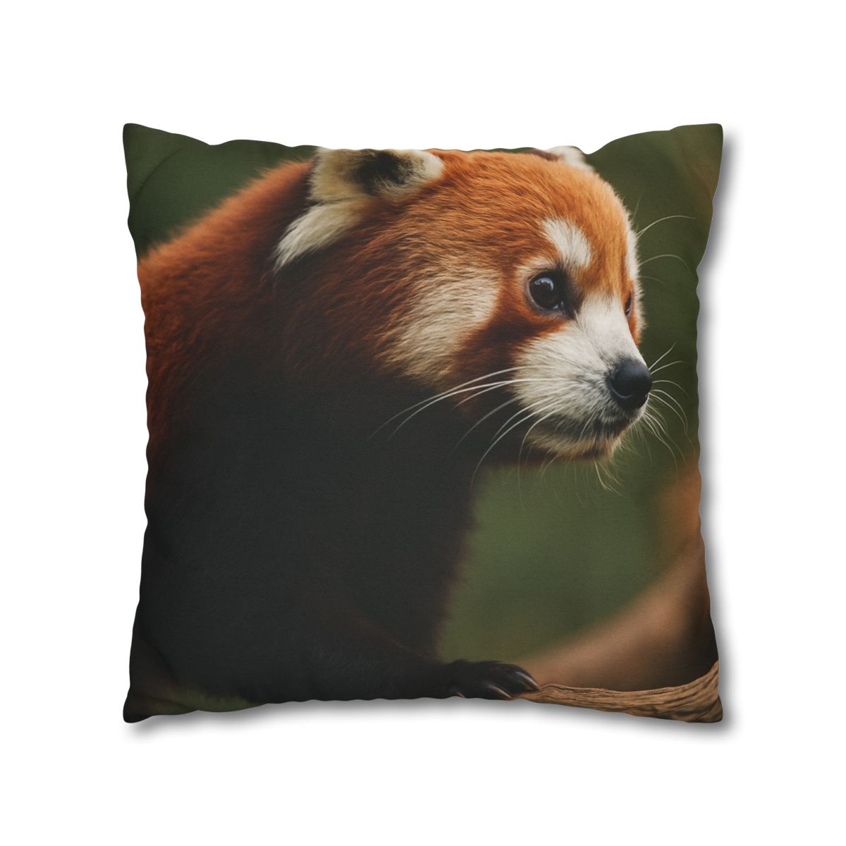 Bamboo Climber Red Panda trendy patterned pillow cases