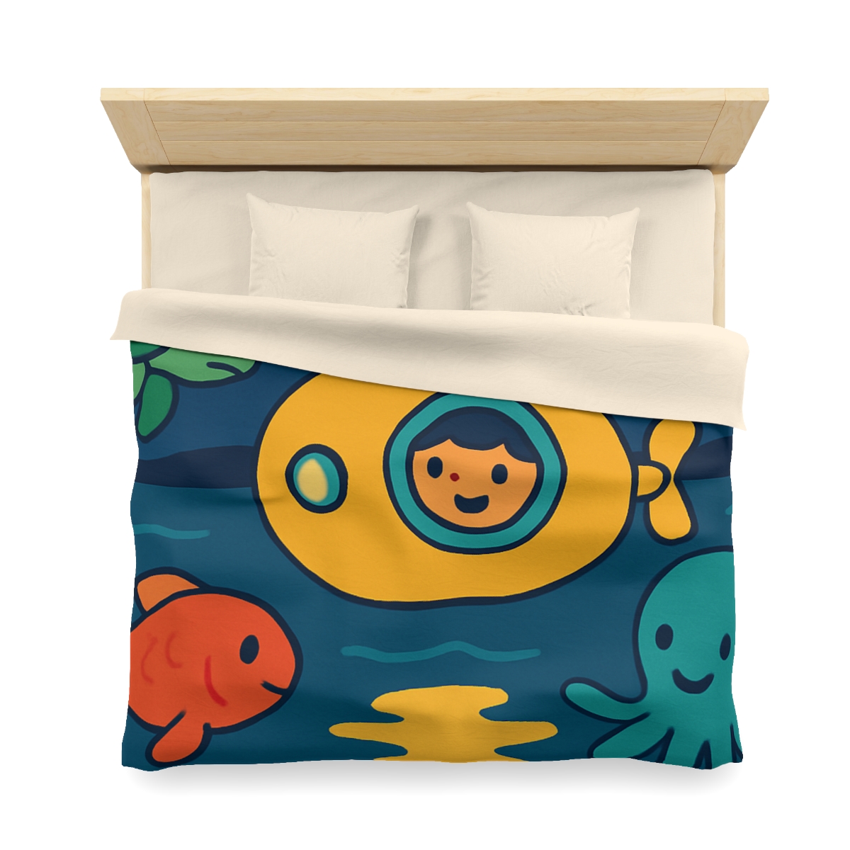 Starry Ocean Explorers stylish duvet covers