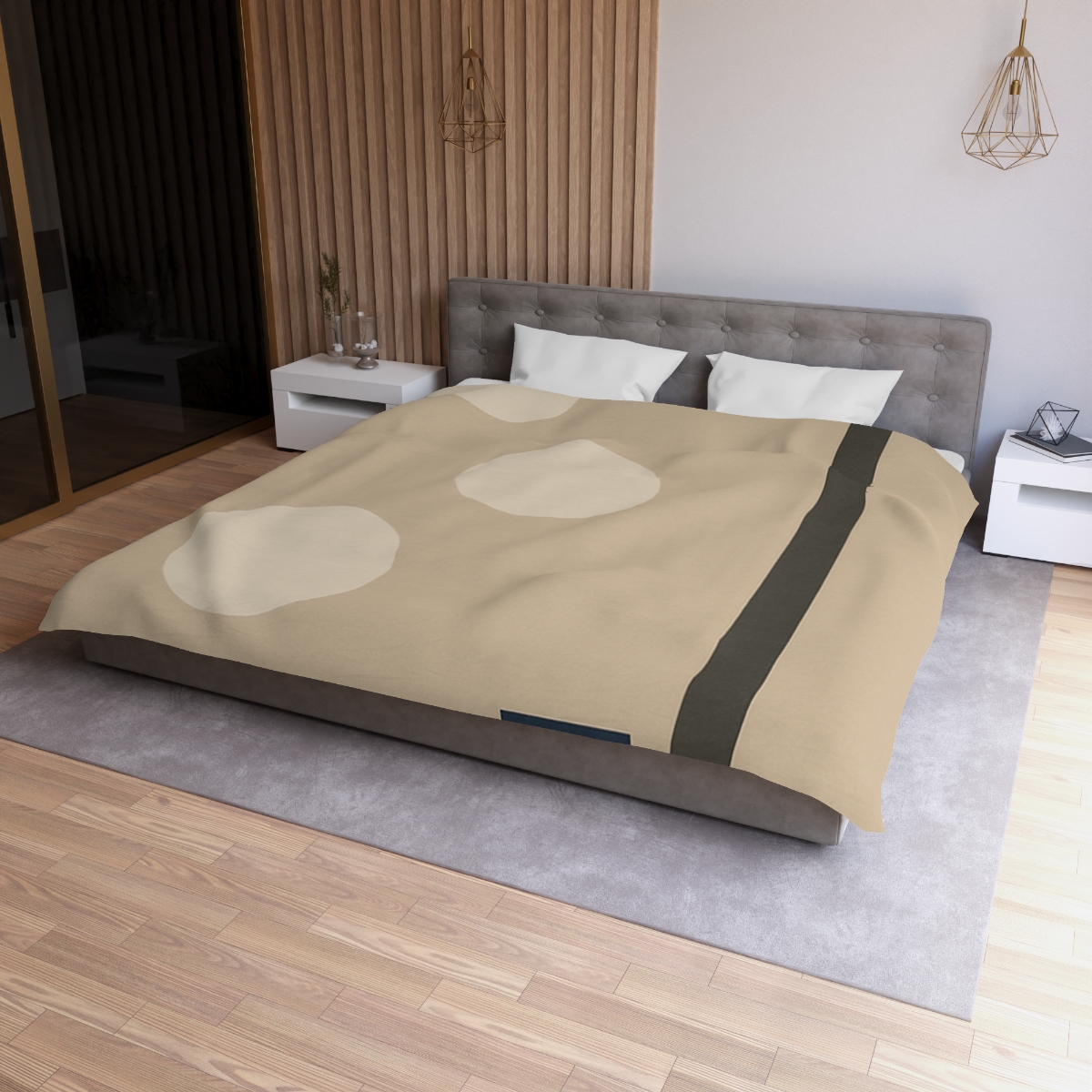 Staggered Trio With L Bar stylish duvet covers