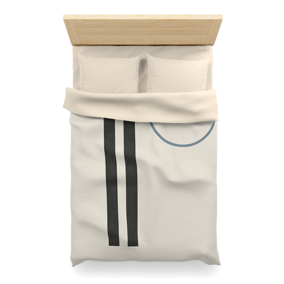 Split Column And Floating Ring custom duvets