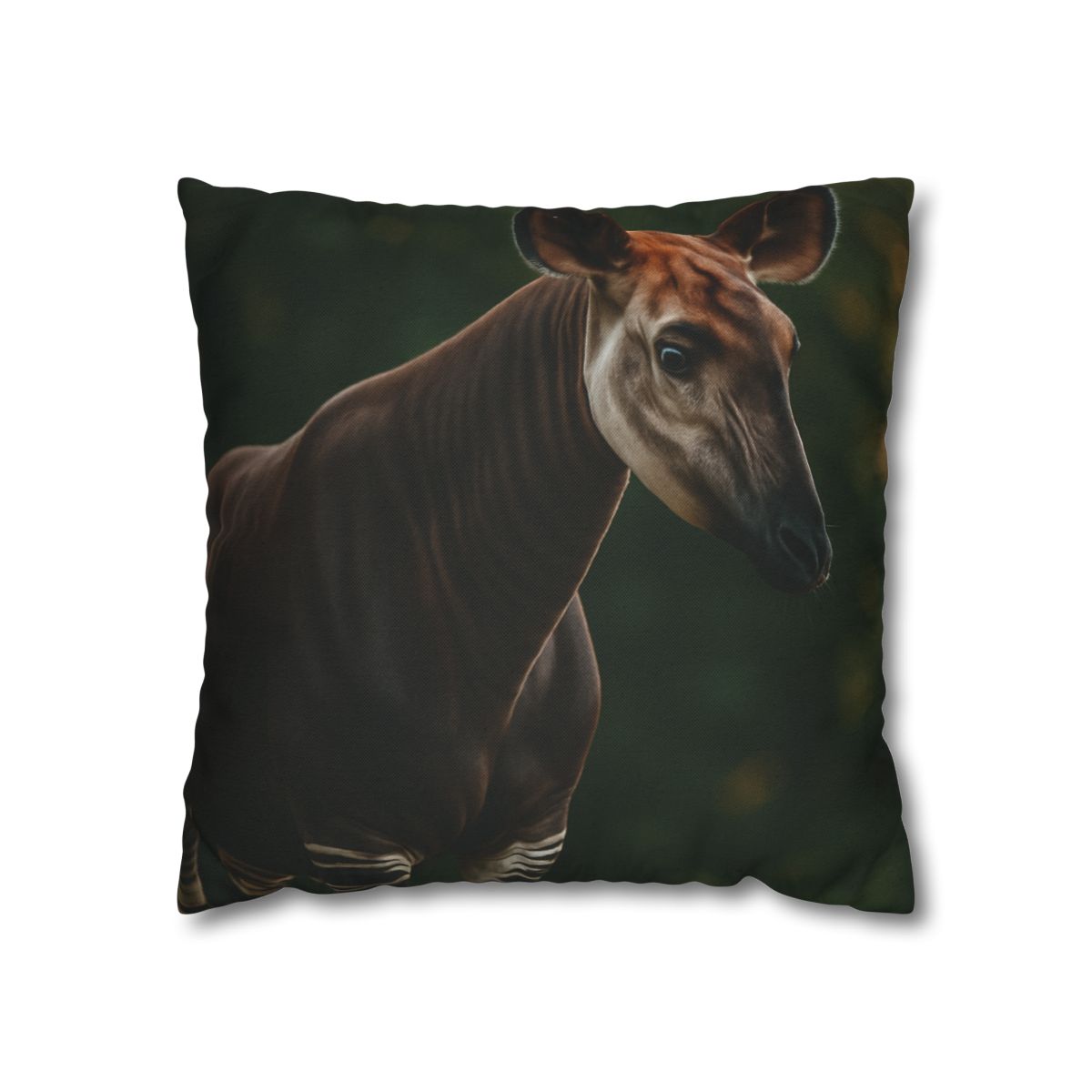 Velvet Shadow Okapi unique gift pillow cases