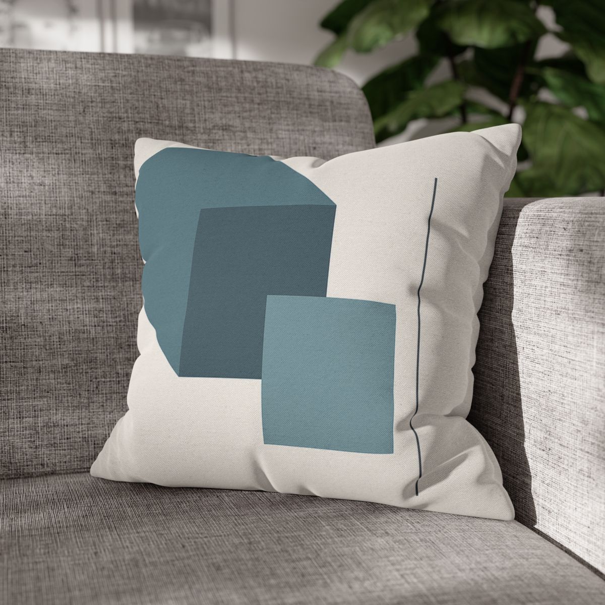 Stepped Rectangle Orbits personalized pillow covers
