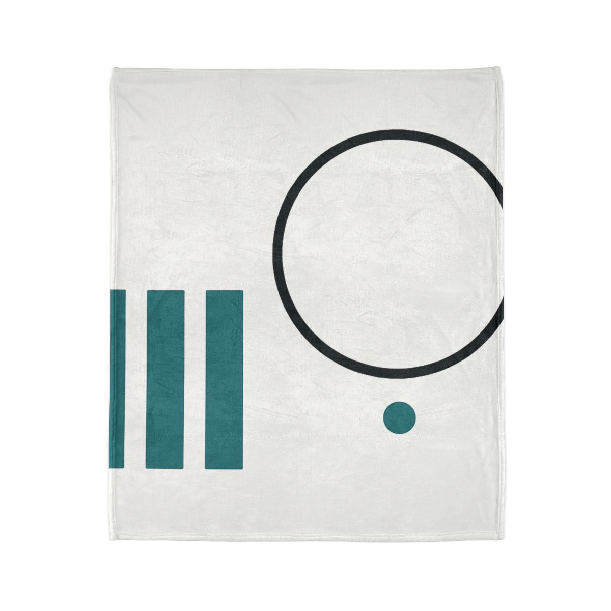 Orbiting Bars And Hollow Circle personalized cozy blankets