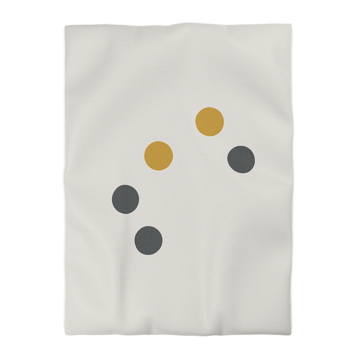 Asymmetric Dot Cluster custom duvets